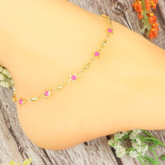 Dainty Anklet for Women – Elegant Everyday Jewelry & Perfect Gift | MLCRC1487 - Picture 2 of 10